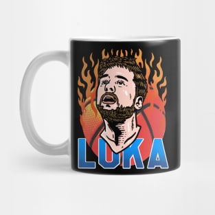 ON FIRE LUKA Mug